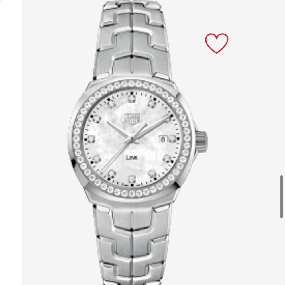 Ladies Tag Heuer Diamond Link Watch